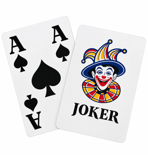 Juego de cartas clásico LETRA GRANDE