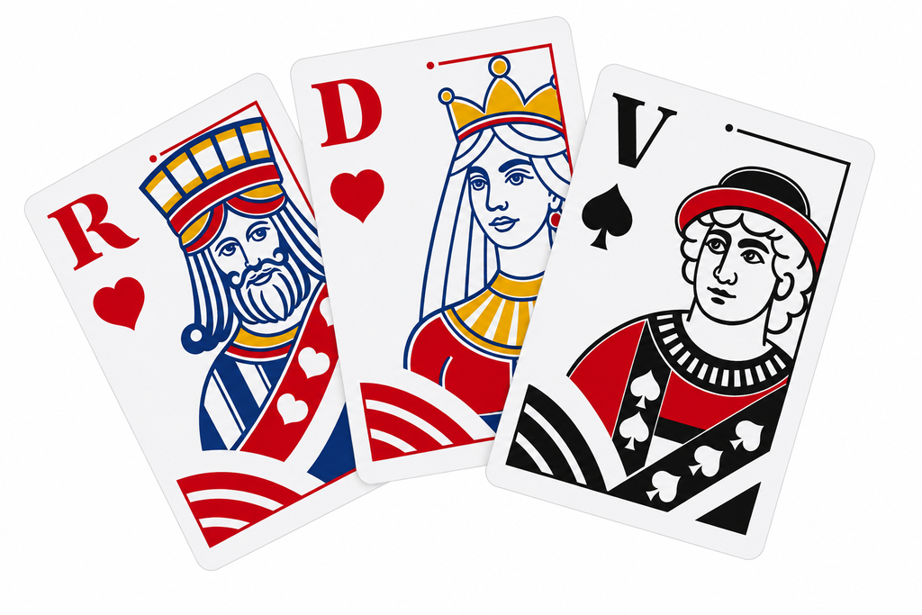Classic Card Game LARGE PRINT