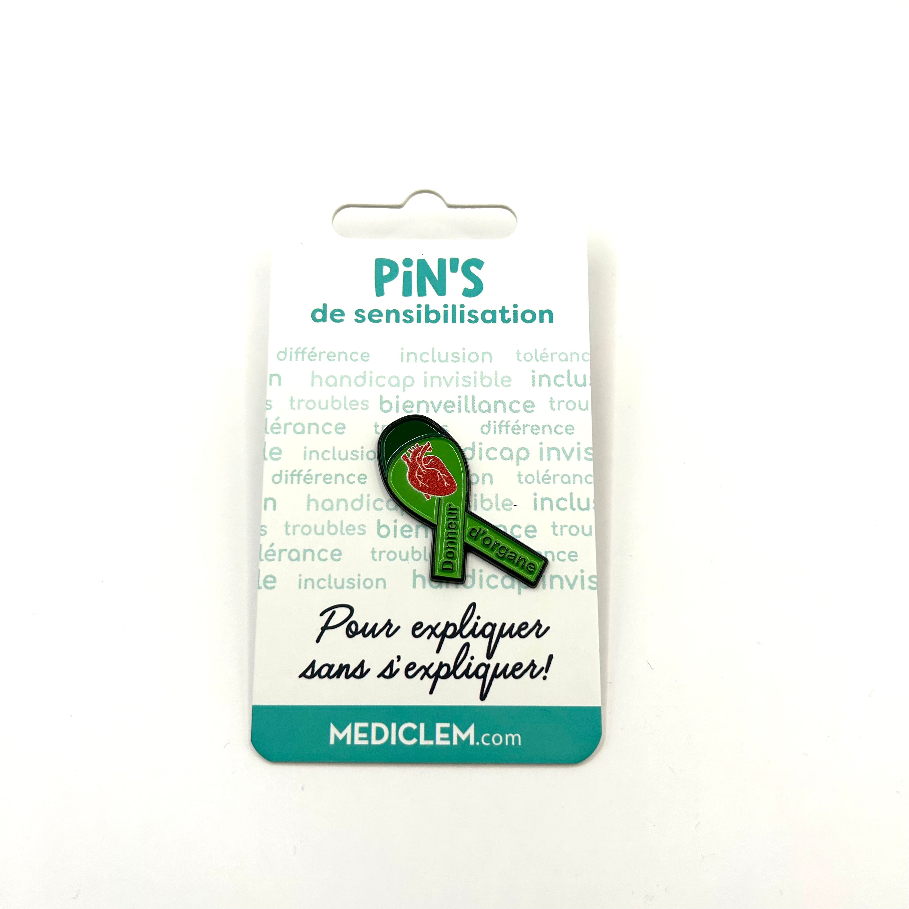 Pin's DONNEUR D'ORGANE