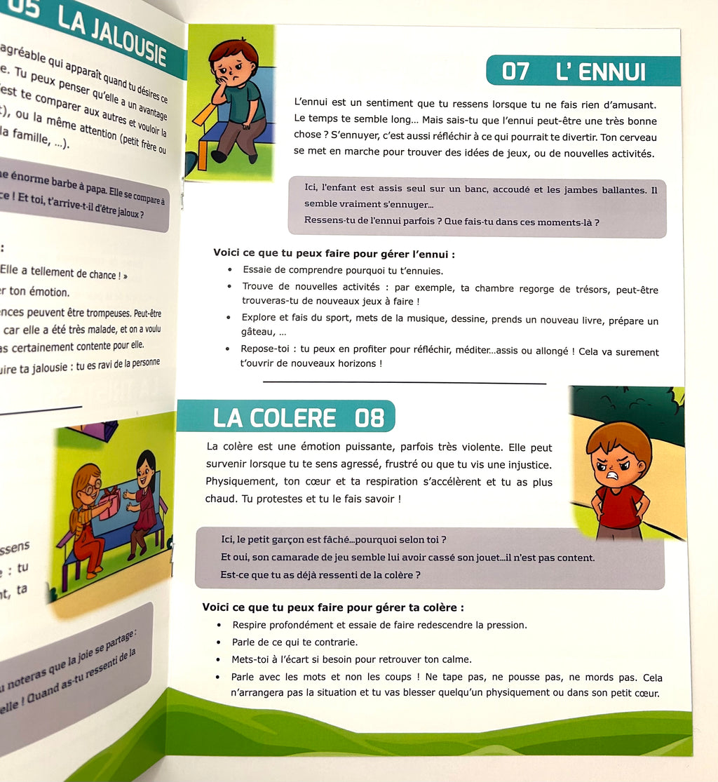 Poster et Livret LES EMOTIONS - Au parc de jeux