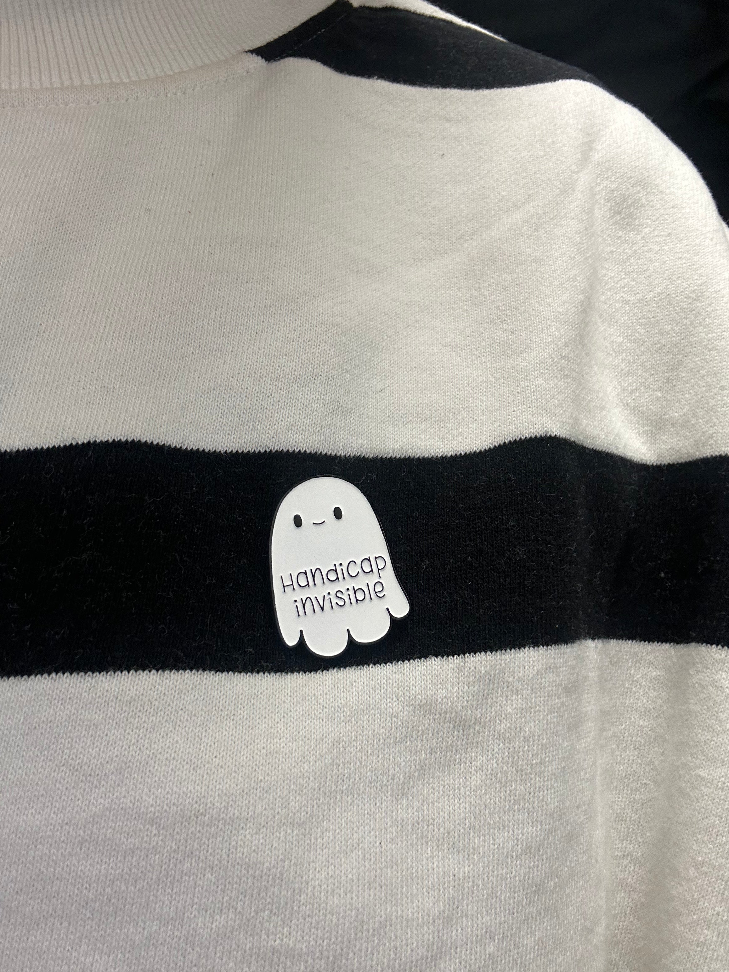 Pin's HANDICAP INVISIBLE - Fantôme