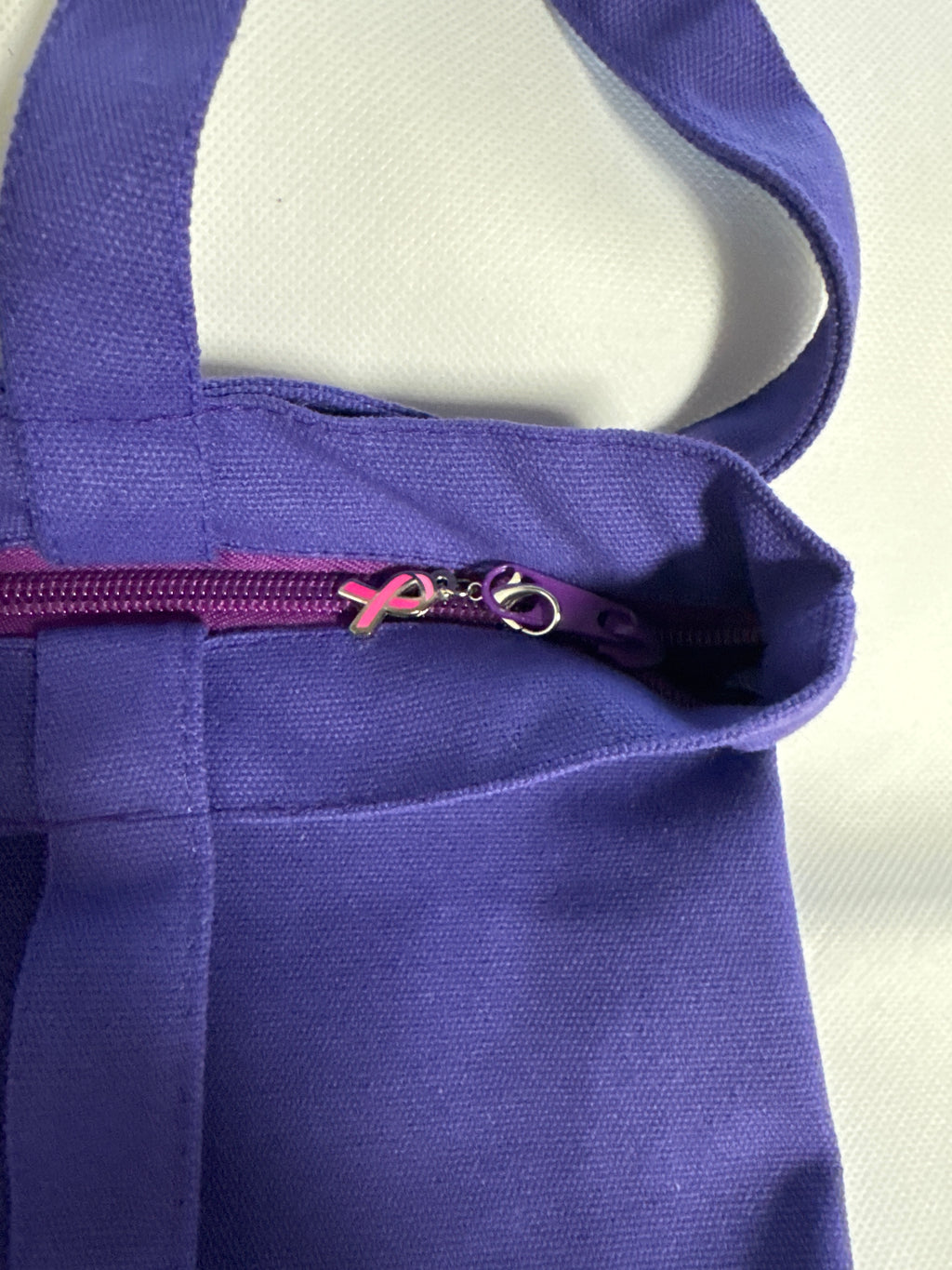 Tote Bag zippé Cancer du sein